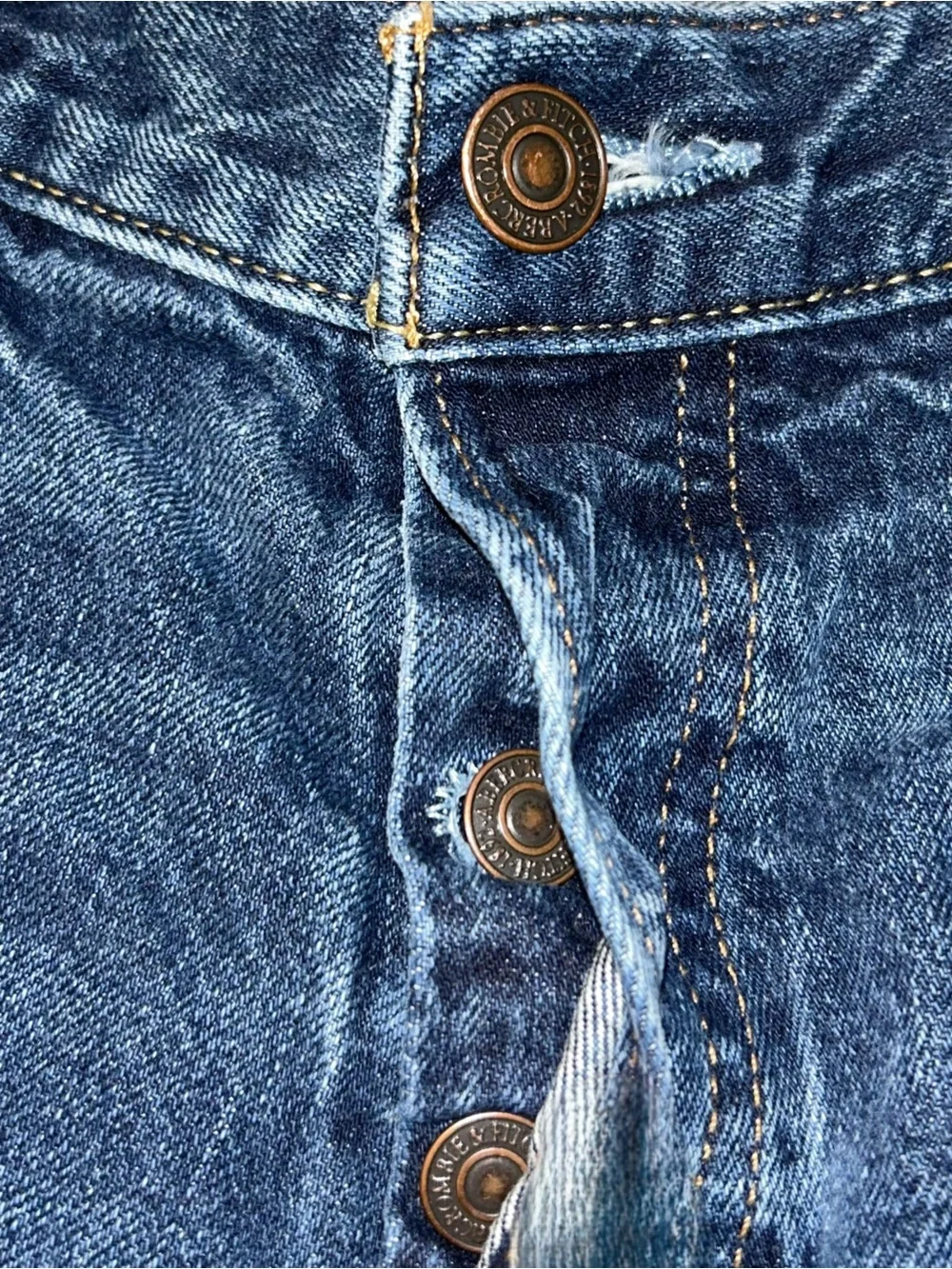 ABERCROMBIE & FITCH Men's Dark Wash Jeans 34x34